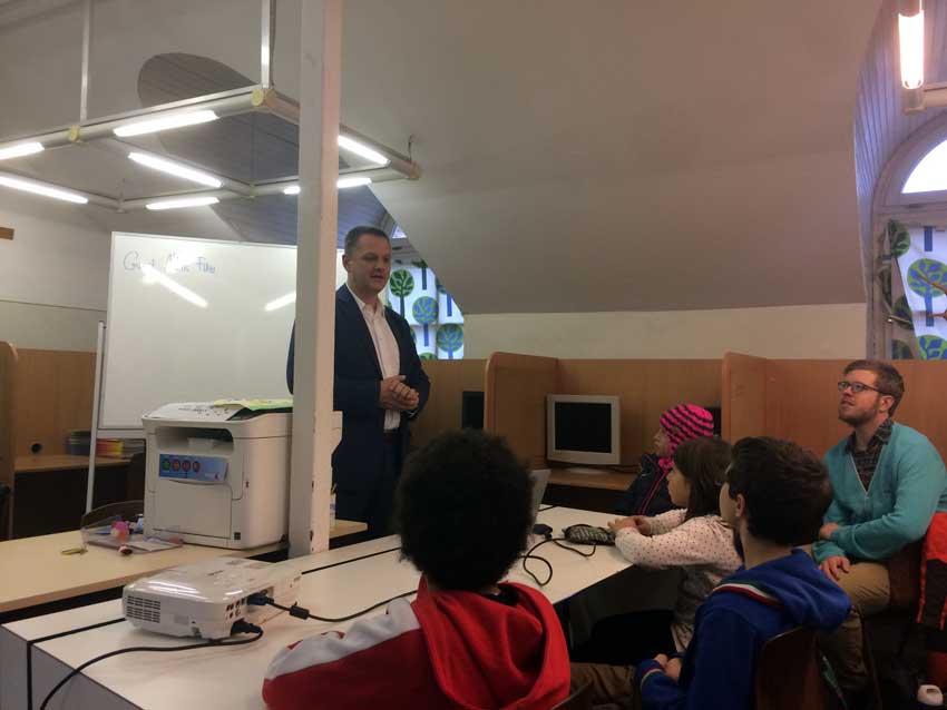 IT Expert’s Visit to the Hour of Code Club