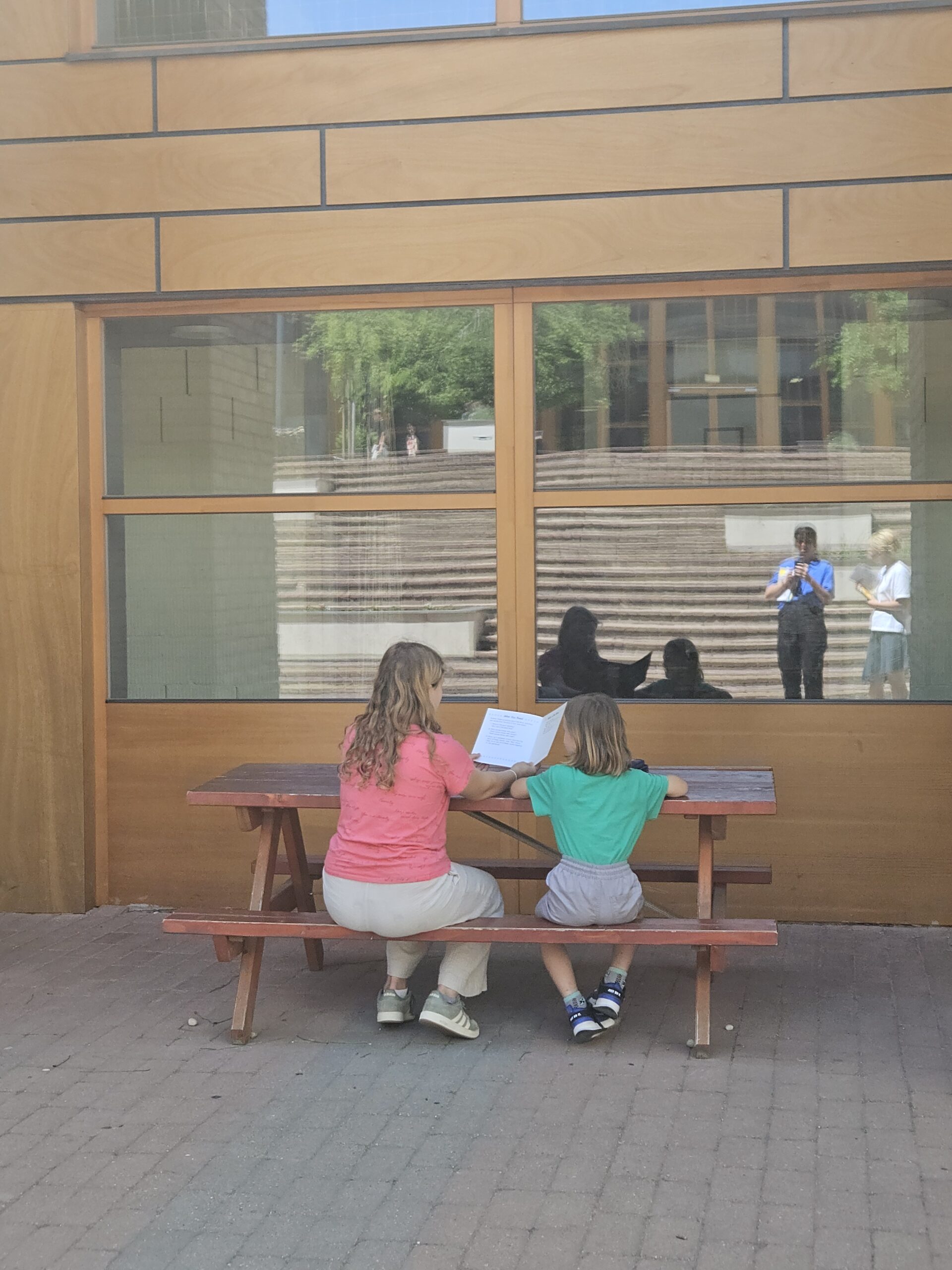 Outdoor Reading Buddy Day
