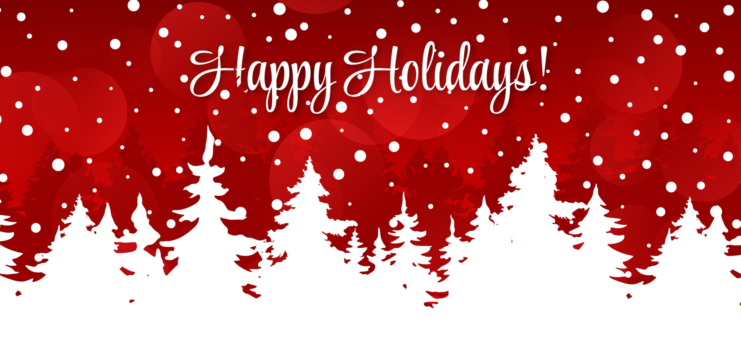 Holiday opening hours