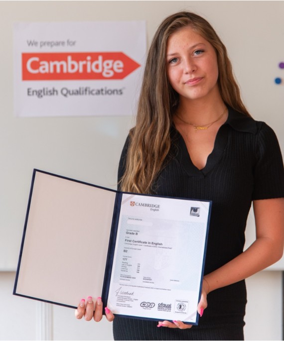 Folytatódtak a kiemelkedő eredmények Cambridge-vizsgákon!