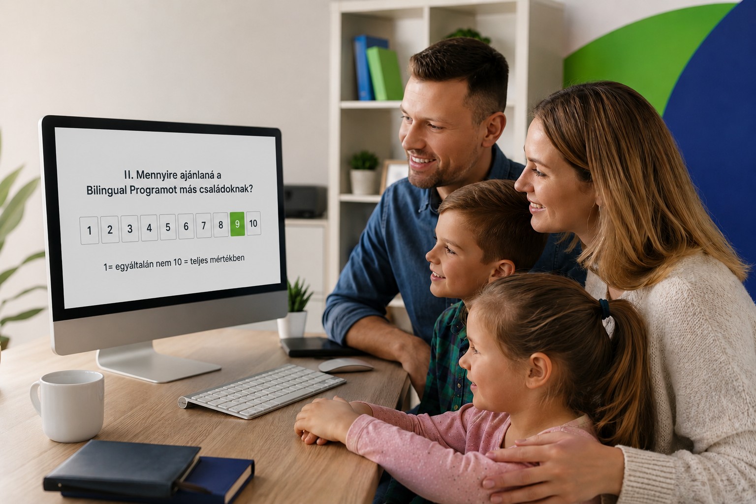Továbbra is rendkívül magas a Bilingual Programban tanuló családok elégedettsége